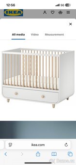 Postýlka dětská Myllra IKEA - 2