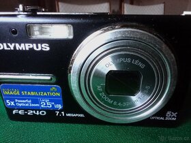 Digitální fotoaparát Olympus FE-240, - 2