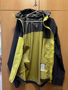 Nepromokavá bunda Rab Downpour Eco Jacket - graphene/zest - 2
