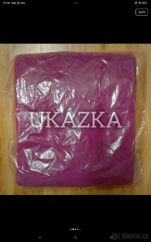 12KS fialových-bílých dek, DecoDoma, příjemné, Beránek - 2