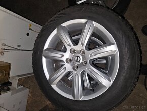 Disky Volvo originál a zimní pneu 255/55 r17 - 2