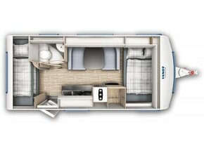 Karavan Fendt Caravan Apero 495 SKM NOVÝ skladem - 2