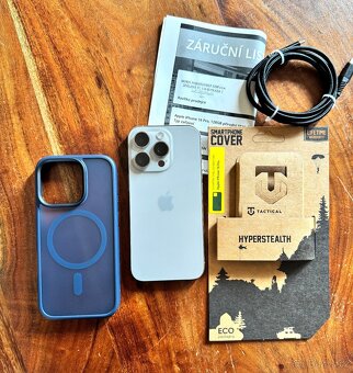 Apple iPhone 16 PRO 128 gb, ZÁRUKA, přírodní titan - 2