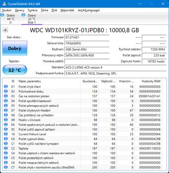Pevný disk WD Gold - 10TB - posledních 5 kusů k dispozici - 2