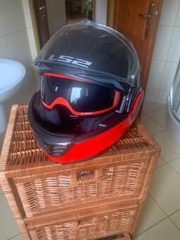 Překlopná moto přilba LS2 FF900 Valiant II Hammer P/J - 2