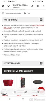 Poklice na bezkouřový gril Lotus - 2