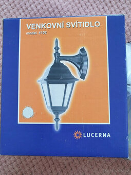Venkovní svítidlo lucerna světlo lampa BÍLÁ - 2