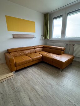Prodám sedačku / pohovku , rohová celokoženná - 2