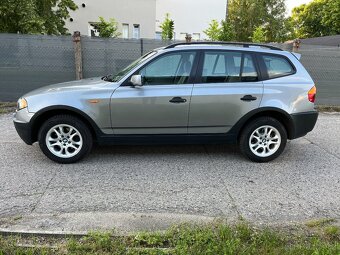 BMW X3 2.0D manuál - 2006 - 4x4 - tažné - dovoz D - 2