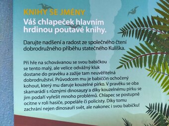 Knížka Jak Kulíšek zachránil dinosaury a babičku - 2