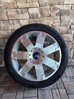 Litá kola 6.5Jx17 s letními pneu 205/50 R17 - 2