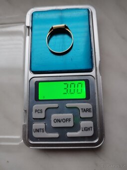 Prodám pánský prsten 14k. - 2