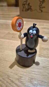 Dřevěná figurka Krteček - 2