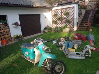 Tatran manet 125 s TP + náhradní dily - 2