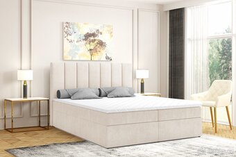 Boxbed Boxspring 3 barvy Dolly 160/ 180x200cm Nová - 2