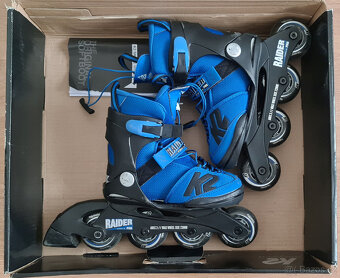 Dětské kolečkové inline brusle K2 RAIDER PRO 29-34 - 2