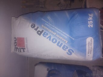 Prodám sanační omítku Baumit 8xjadro 1xstuk 1xprednastrik - 2