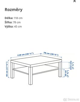 Konferenční stolek IKEA - 2