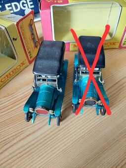 Matchbox yesteryear Y12 THOMAS FLYABOUT DVĚ VZÁCNÉ VARIANTY - 2