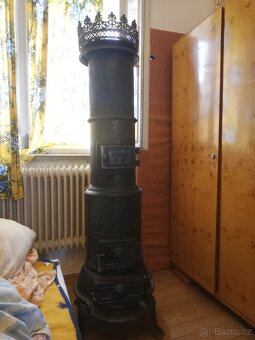 Norske Litinové kamna Ulefoss. - 2