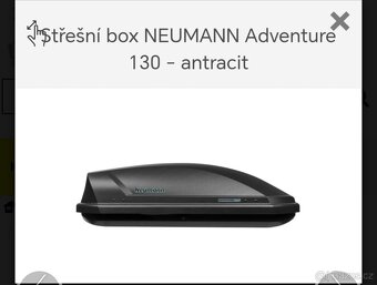 Střešní box Neumann - 2