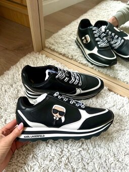 ČERNÉ TENISKY KARL LAGERFELD - 2