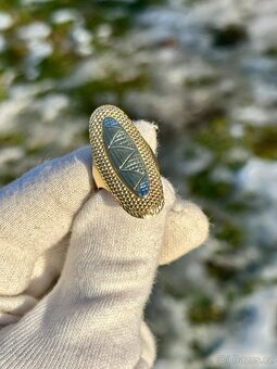 Zlatý prsten 3,29g - 2