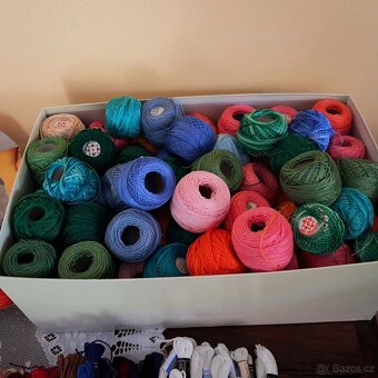 Vyšívací bavlky + předlohy - 2