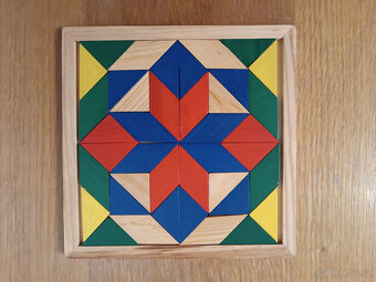 Dřevěné puzzle - 2