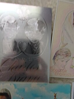 7x pohlednice Anglie: Charles a Diana...RARITA. - 2