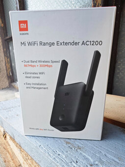 2x Xiaomi Mi WiFi Range Extender AC 1200 černá - 2