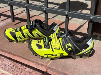 FORCE MTB boty/tretry + šlapátka SPD - 2