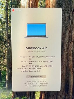 MacBook Air 13" 2020 CTO / Záruka - 2