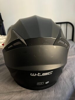 Moto přilba W-TEC Putta - černá matná XXL - 2