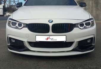 BMW F32/F33/F36 M Performance Lipo spoiler - Černý Lesk - 2