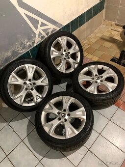 Alu kola Škoda R17 5X112 LETNÍ PNEU 225/45 R17 PALLAS - 2