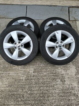 Alu kola 5x100 R15 Škoda, VW, Audi - 2