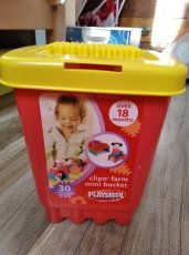 Skládačka Playskool clipo farm - 2