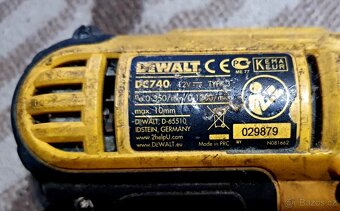 AKU VRTACKA DEWALT DC 740,VRTACKA FUNKCNI,BATERIE NEFUNKCNI - 2