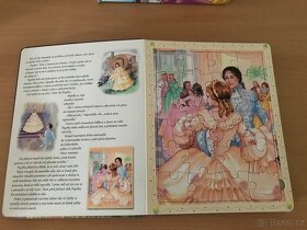 2x kniha puzzle Princess Disney - 2