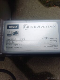 THULE EP 915 2X kolo , váha 19 kg, max. 60 kg - 2