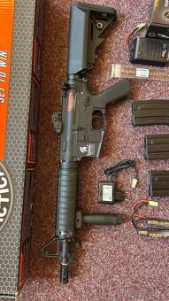 Airsoftová zbraň M4 CQBR Sportline (Gen.2) - černá - 2