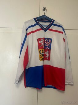 Hokejový , fanouškovský , dres - JAGR , vel. L - 2
