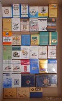 staré maďarské cigarety do zbierky 390-499 - 2