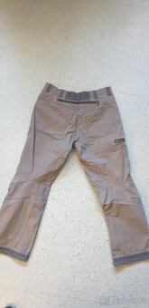 Pánské hnědé sportovní kalhoty L - 2