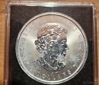 3/4 oz stříbrná mince 2016 vlci - 2