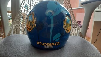 Značková dětská helma na motorku, čtyřkolku nebo motokáru - 2