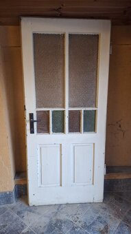 Starožitné interiérové dveře atyp - 2