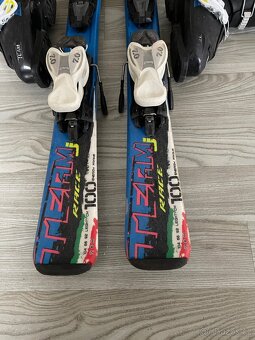 Dětské lyže 100 cm + lyžáky 29-30 - 2