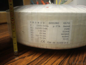 Audio toroidní transformátor 1600W pro zesilovač - 2